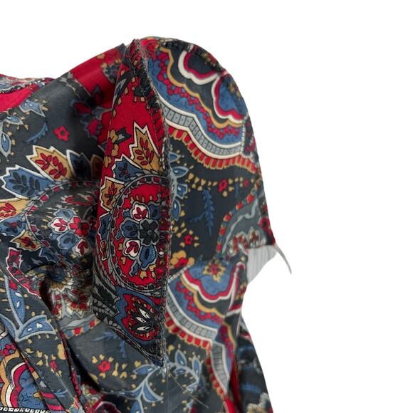 Alfred Dunner Petite Vintage Size 10 Floral Paisley Elastic Waist 2-Piece Skirt - Picture 11 of 12